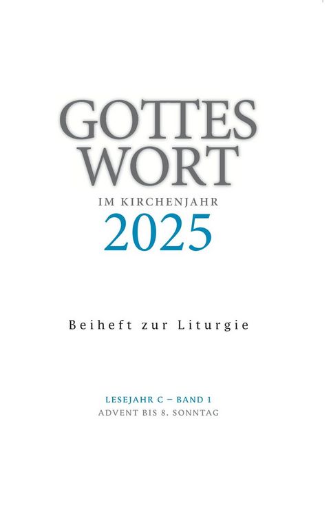 Produktbild: Gottes Wort im Kirchenjahr