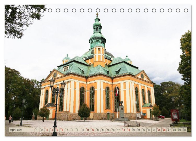 Produktbild: Jelenia G&oacute;ra - Ein Stadtspaziergang in Hirschberg (Tischkalender 2026 DIN A5 quer), CALVENDO Monatskalender