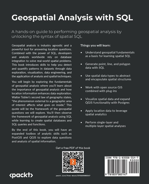 Produktbild: Geospatial Analysis with SQL