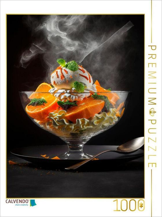 Produktbild: CALVENDO Puzzle Orangensalat | 1000 Teile Lege-Gr&ouml;&szlig;e 64x48cm Foto-Puzzle f&uuml;r gl&uuml;ckliche Stunden