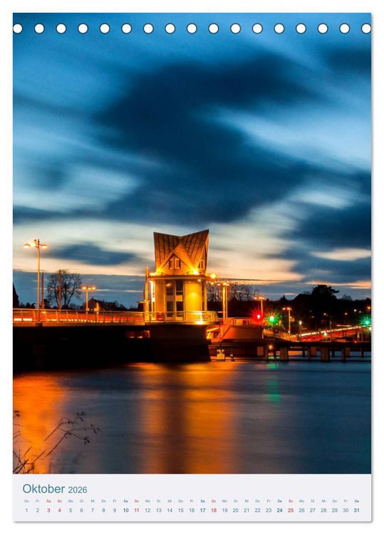 Produktbild: Kappeln und Schlei (Tischkalender 2026 DIN A5 hoch), CALVENDO Monatskalender