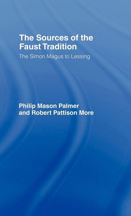 Produktbild: The Sources of the Faust Tradition