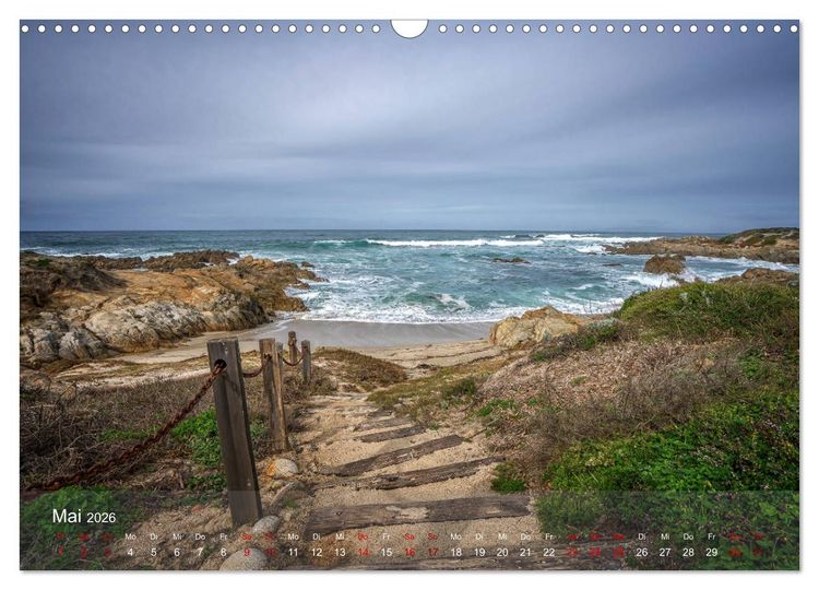 Produktbild: Traumstra&szlig;e Kaliforniens - California Highway No.1 (Wandkalender 2026 DIN A3 quer), CALVENDO Monatskalender