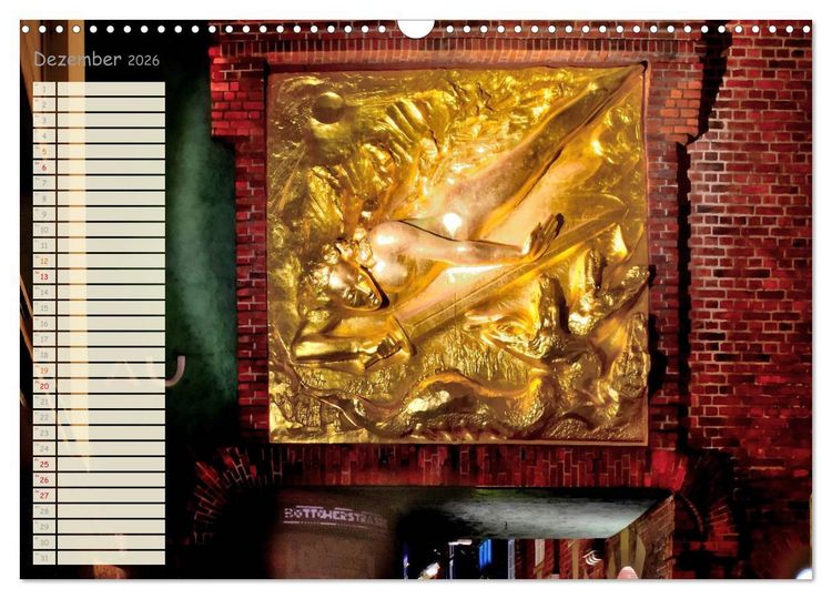 Produktbild: Der kleine Bremen Kalender (Wandkalender 2026 DIN A3 quer), CALVENDO Monatskalender