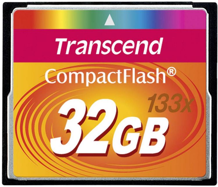Produktbild: Transcend Standard 133x CF-Karte 32 GB