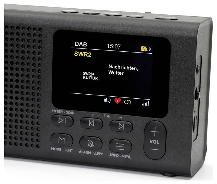 Produktbild: Dynavox DBT200 Taschenradio DAB+, FM Bluetooth&reg;, DAB+ Schwarz