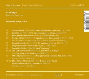Produktbild: Musings-Werke f&uuml;r Harfe