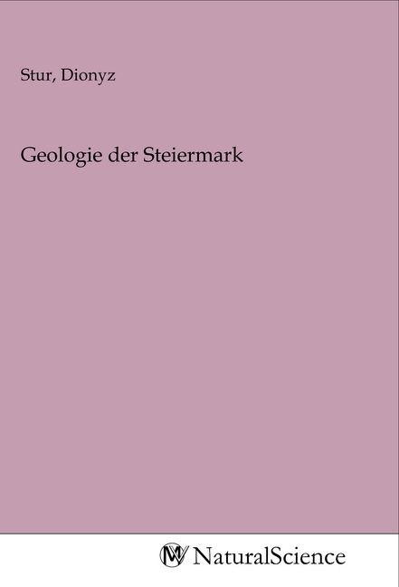 Produktbild: Geologie der Steiermark