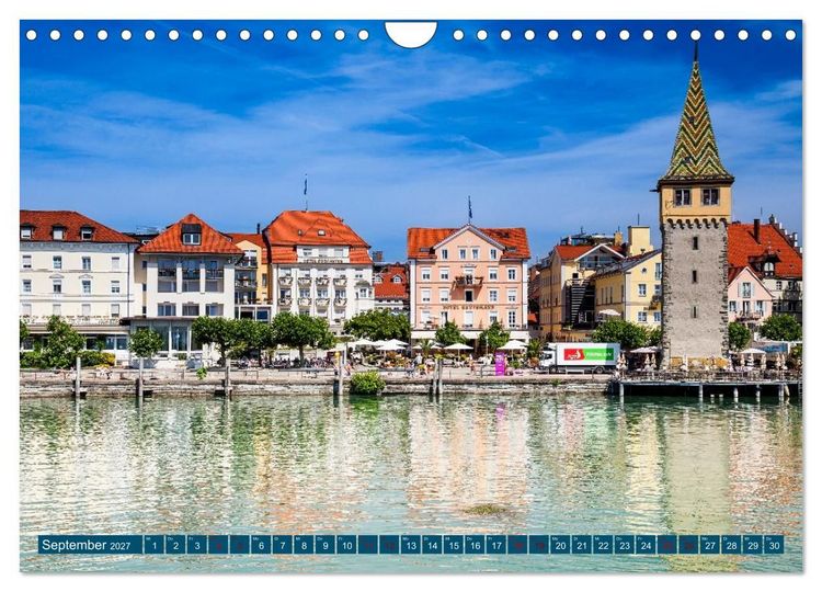 Produktbild: Bayern - Sehensw&uuml;rdigkeiten vom Allg&auml;u bis zum K&ouml;nigssee (Wandkalender 2027 DIN A4 quer), CALVENDO Monatskalender