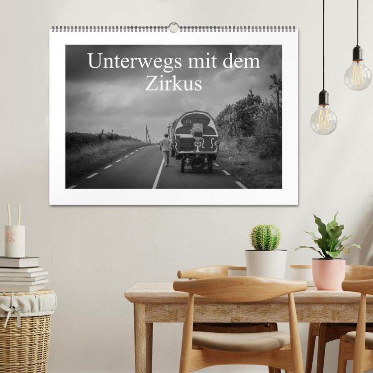 Produktbild: Unterwegs mit dem Zirkus (Wandkalender 2026 DIN A2 quer), CALVENDO Monatskalender