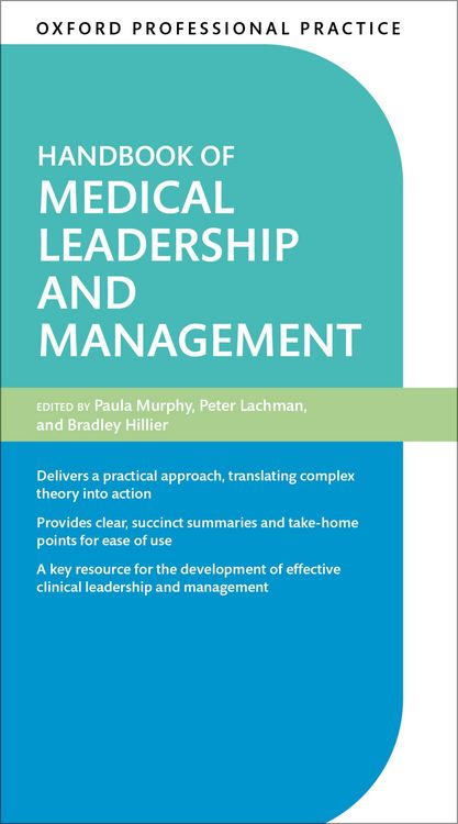 Produktbild: Oxford Professional Practice: Handbook of Medical Leadership and Management