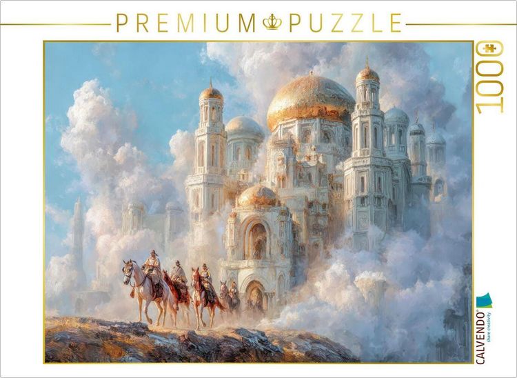 Produktbild: CALVENDO Puzzle M&auml;rchenschl&ouml;sser | 1000 Teile Lege-Gr&ouml;&szlig;e 64x48cm Foto-Puzzle f&uuml;r gl&uuml;ckliche Stunden