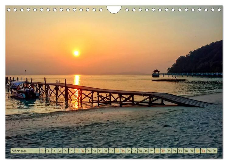 Produktbild: Reise durch Asien - Malaysia (Wandkalender 2026 DIN A4 quer), CALVENDO Monatskalender