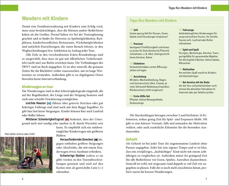Produktbild: Wandern mit Kindern rund um Berlin
