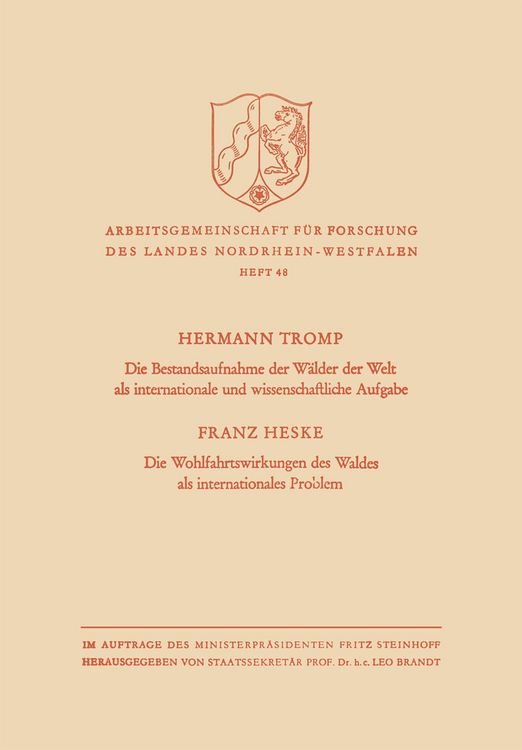 Produktbild: Die Bestandsaufnahme der W&auml;lder der Welt als internationale und wissenschaftliche Aufgabe