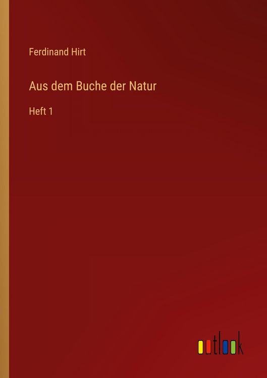 Produktbild: Aus dem Buche der Natur