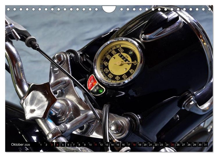 Produktbild: BMW R69S (Wandkalender 2026 DIN A4 quer), CALVENDO Monatskalender