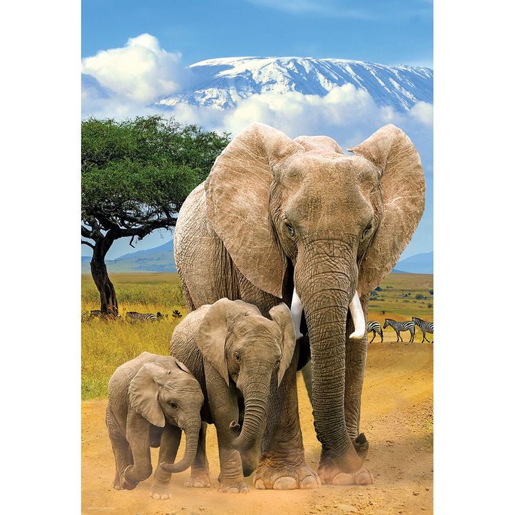Produktbild: Kinder Puzzle 250 Teile - Elephants
