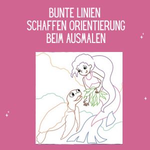 Produktbild: Zauberpapier Malbuch Im Reich der Meerjungfrauen