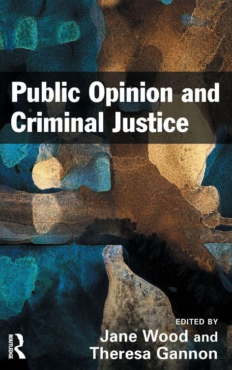 Produktbild: Public Opinion and Criminal Justice