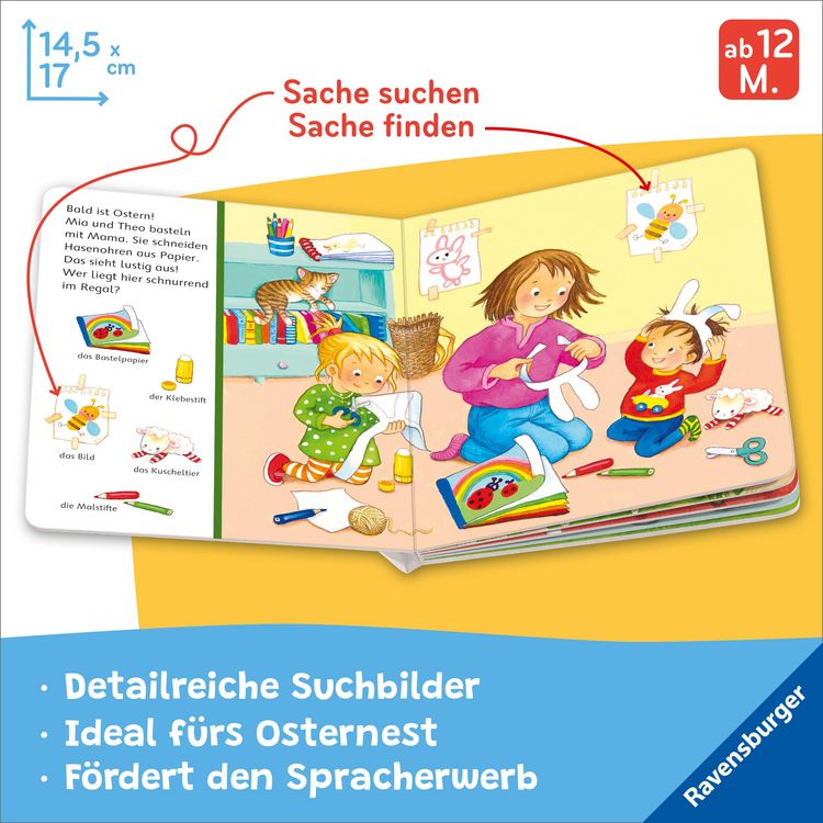 Sachen suchen - Mein erstes Sachen suchen: Ostern