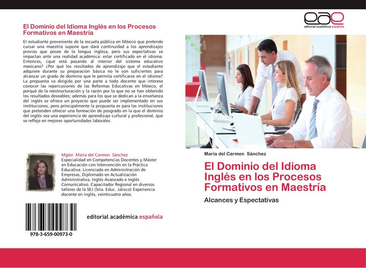 Produktbild: El Dominio del Idioma Ingl&eacute;s en los Procesos Formativos en Maestr&iacute;a