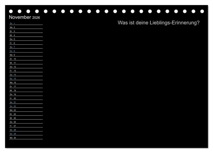 Produktbild: Mein Pers&ouml;nlicher Kalender (Tischkalender 2026 DIN A5 quer), CALVENDO Monatskalender