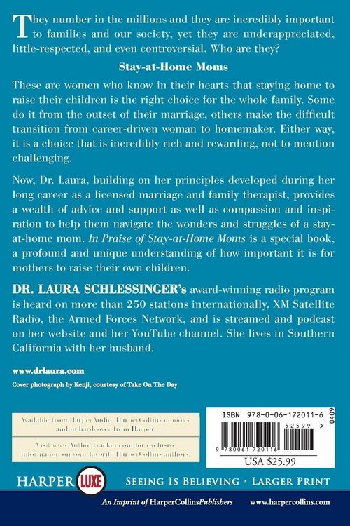 Produktbild: In Praise of Stay-At-Home Moms
