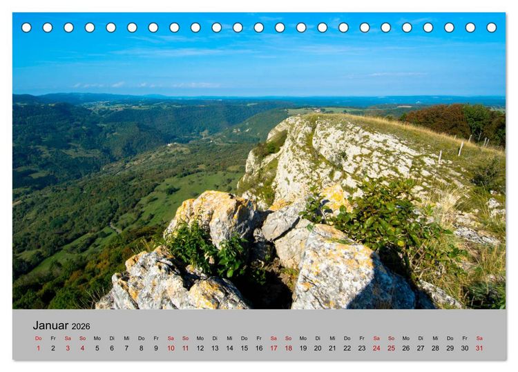 Produktbild: Zauberhaftes Franche Comt&eacute; (Tischkalender 2026 DIN A5 quer), CALVENDO Monatskalender