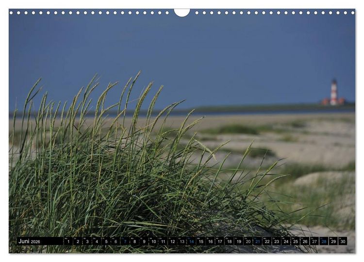 Produktbild: St. Peter Ording (Wandkalender 2026 DIN A3 quer), CALVENDO Monatskalender