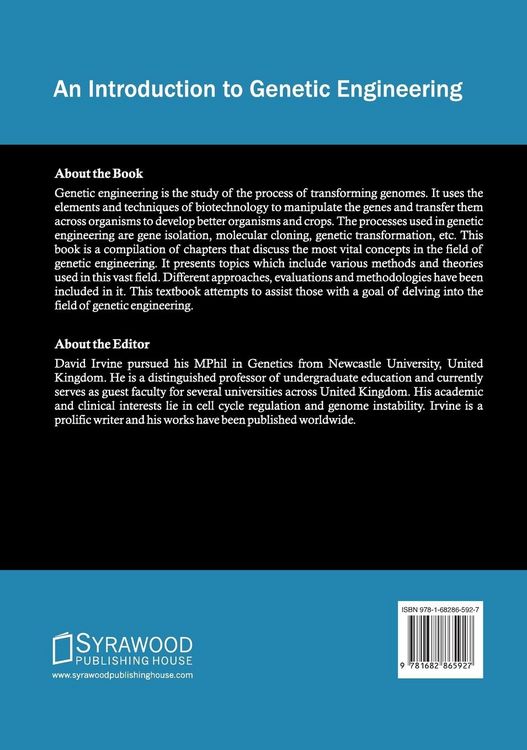 Produktbild: An Introduction to Genetic Engineering