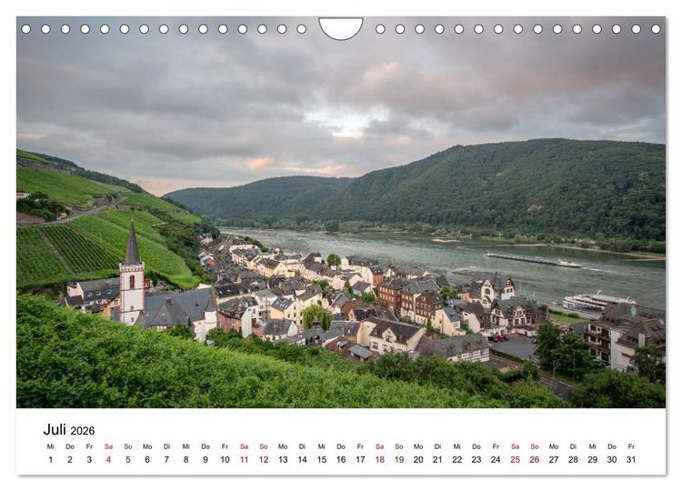 Produktbild: Rheingau 2026 (Wandkalender 2026 DIN A4 quer), CALVENDO Monatskalender