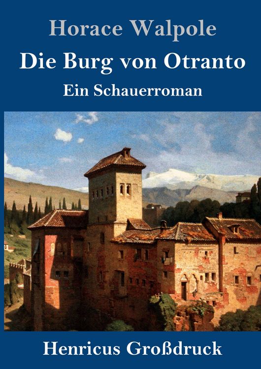 Produktbild: Die Burg von Otranto (Gro&szlig;druck)