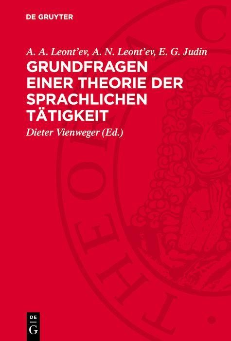 Produktbild: Grundfragen einer Theorie der sprachlichen T&auml;tigkeit