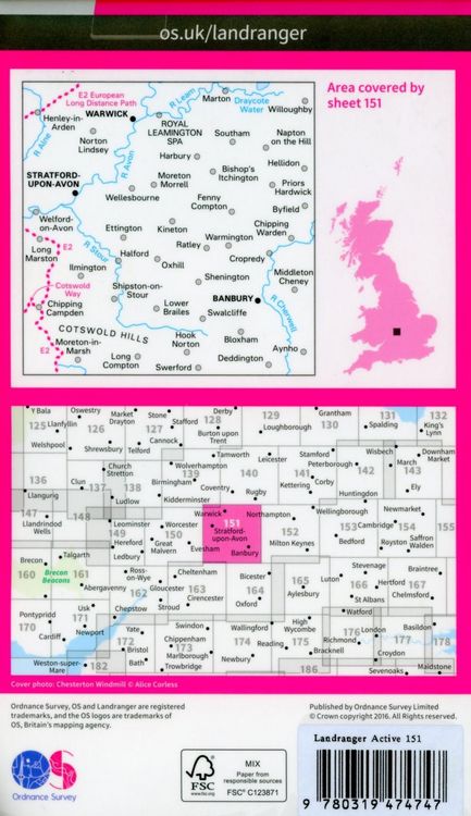 Produktbild: Stratford-Upon-Avon, Warwick & Banbury