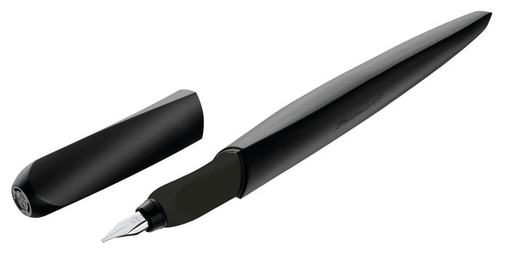 Produktbild: Pelikan F&uuml;ller Twist&reg; Calligraphy f&uuml;r Rechts- und Linksh&auml;nder, Black, Feder 1,5mm