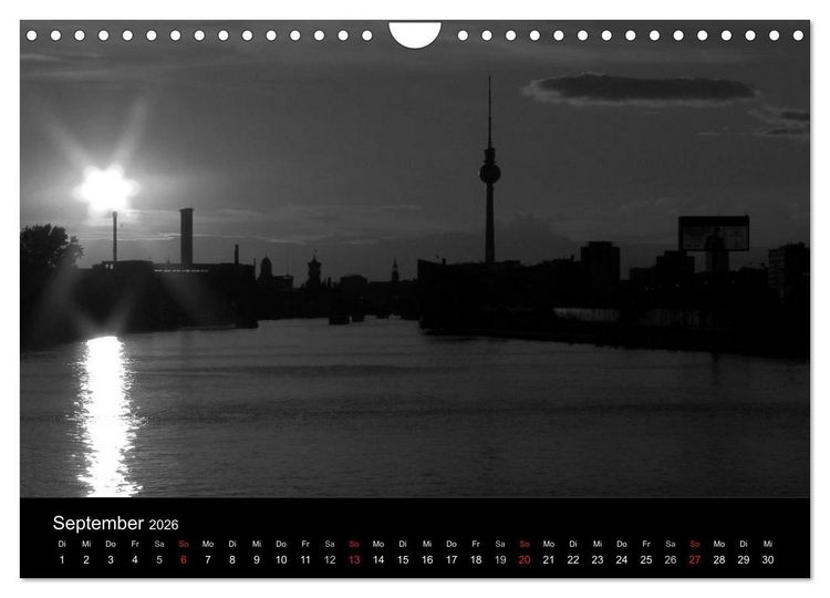 Produktbild: Berlin (Wandkalender 2026 DIN A4 quer), CALVENDO Monatskalender
