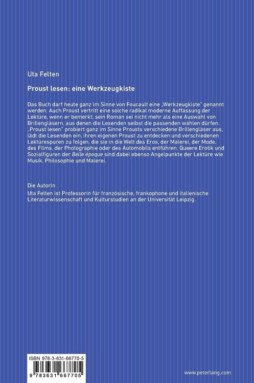 Produktbild: Proust lesen: eine Werkzeugkiste