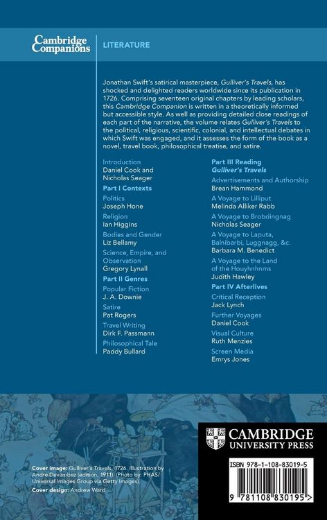 Produktbild: The Cambridge Companion to Gulliver's Travels