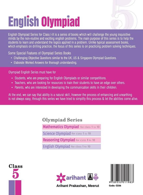 Produktbild: Olympiad English Class 5th