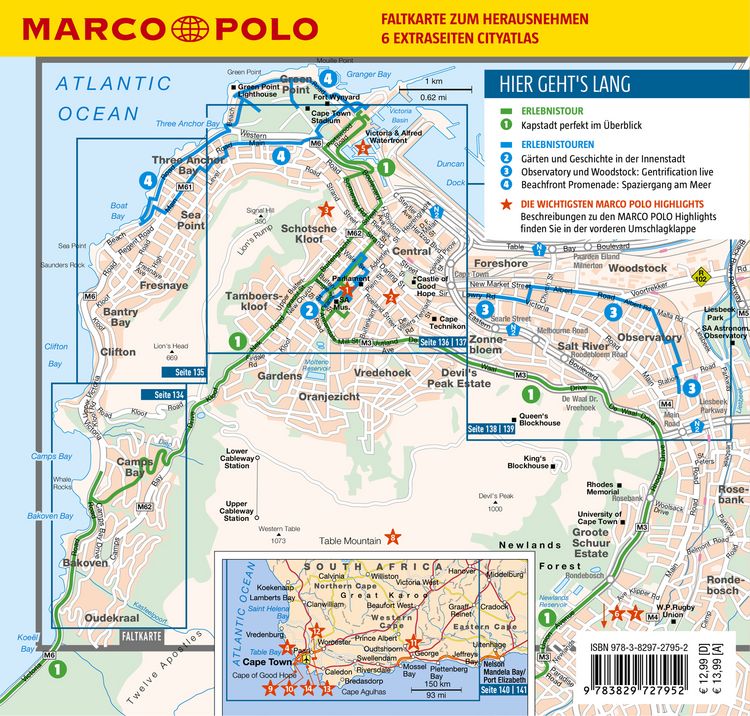 Produktbild: MARCO POLO Reisef&uuml;hrer Kapstadt, Wine-Lands und Garden Route