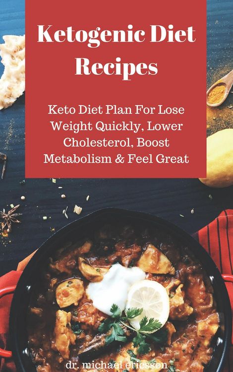 Produktbild: Ketogenic Diet Recipes: Keto Diet Plan For Lose Weight Quickly, Lower Cholesterol, Boost Metabolism & Feel Great