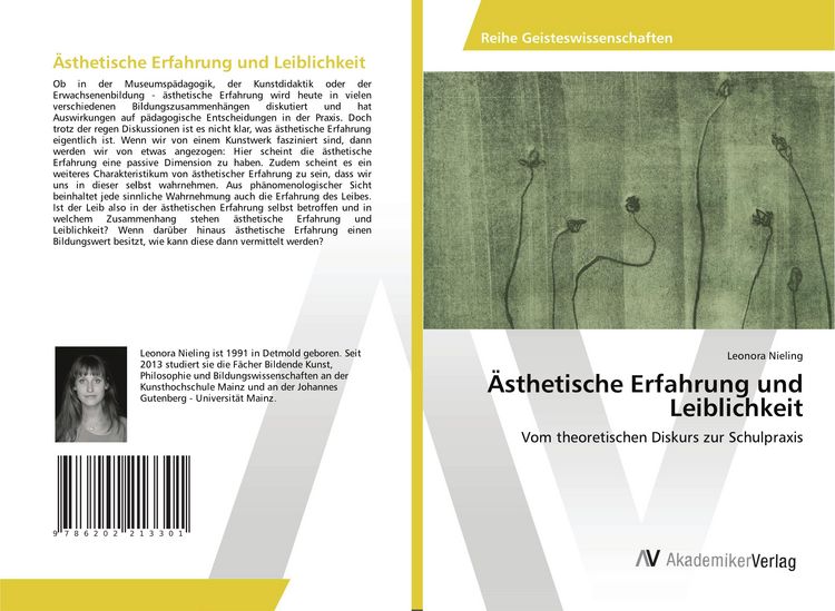 Produktbild: &Auml;sthetische Erfahrung und Leiblichkeit