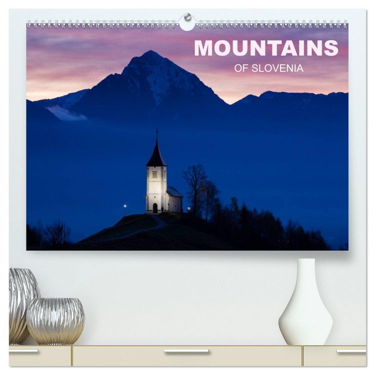 Produktbild: Mountains of Slovenia (High Quality Premium Wall Calendar 2026 DIN A2 landscape),CALVENDO 12 Month Wall Calendar