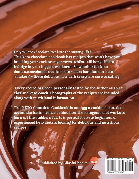 Produktbild: KETO Chocolate Cookbook