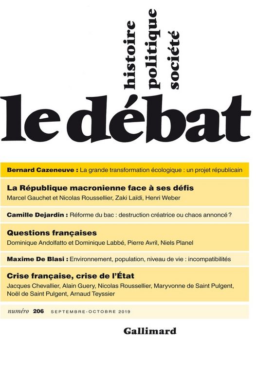 Produktbild: Le d&eacute;bat: No 206