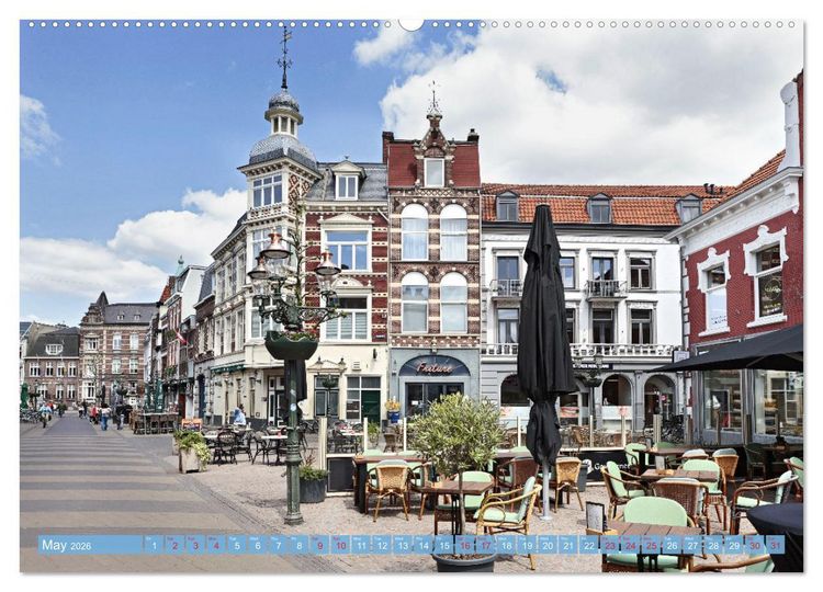 Produktbild: LOVELY VENLO (High Quality Premium Wall Calendar 2026 DIN A2 landscape),CALVENDO 12 Month Wall Calendar