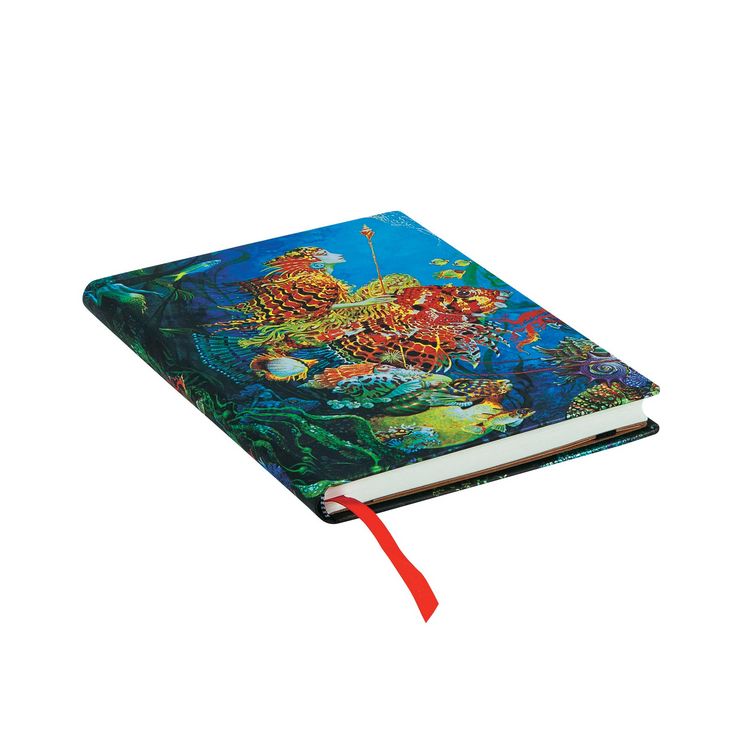 Produktbild: Hardcover Notizbuch Meeresk&ouml;nigin, Midi, Liniert