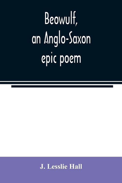 Produktbild: Beowulf, an Anglo-Saxon epic poem