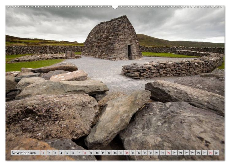 Produktbild: IRLAND - Geheimnisvolle Abteien (hochwertiger Premium Wandkalender 2026 DIN A2 quer), Kunstdruck in Hochglanz